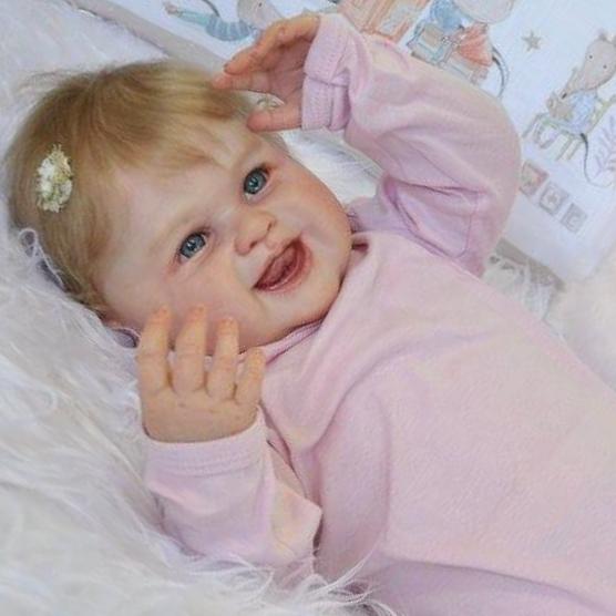 BZDOLL 55 см 3D-краска кожи с видимыми венами мягкая силиконовая кукла реборн игрушка для девочки реалистичная 22-дюймовая принцесса Бебе платье живой подарок