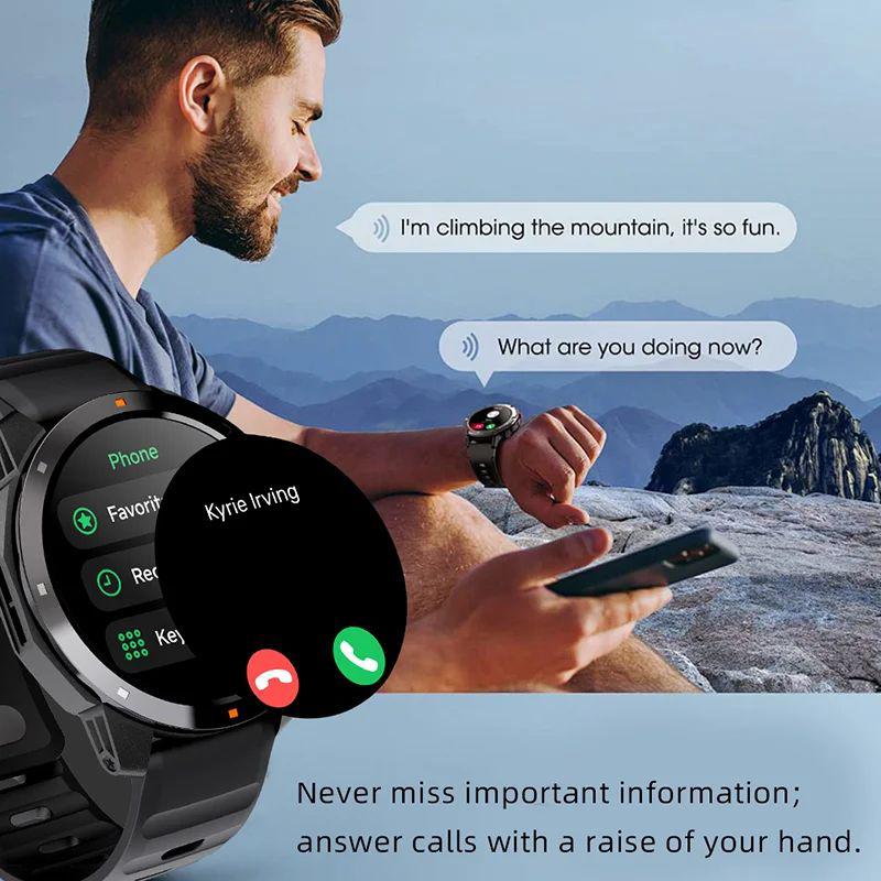 NORTH EDGE X-TREK 2 GPS Отслеживание маршрутов Спортивные смарт-часы 1.43 Amoled экран 3ATM Водонепроницаемые часы Bluetooth Вызов Высота Компас