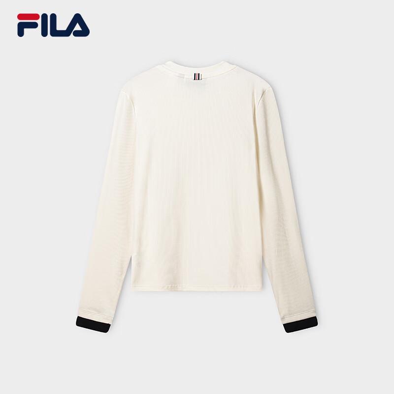 Fila Женская вязаная футболка-henley с длинным рукавом