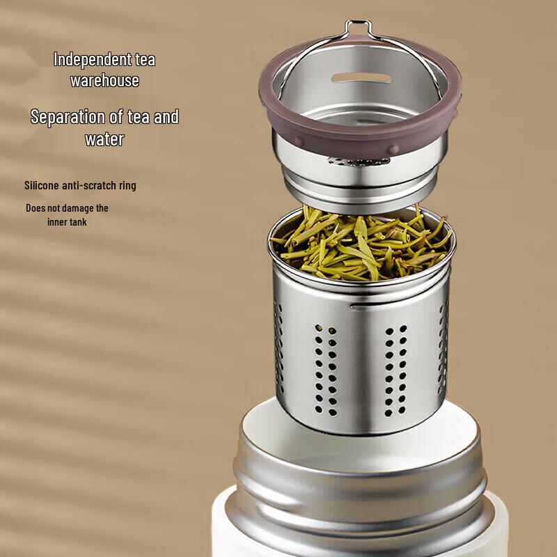 Vanow Smart Ceramic Lined Insulated Bottle, 480ml