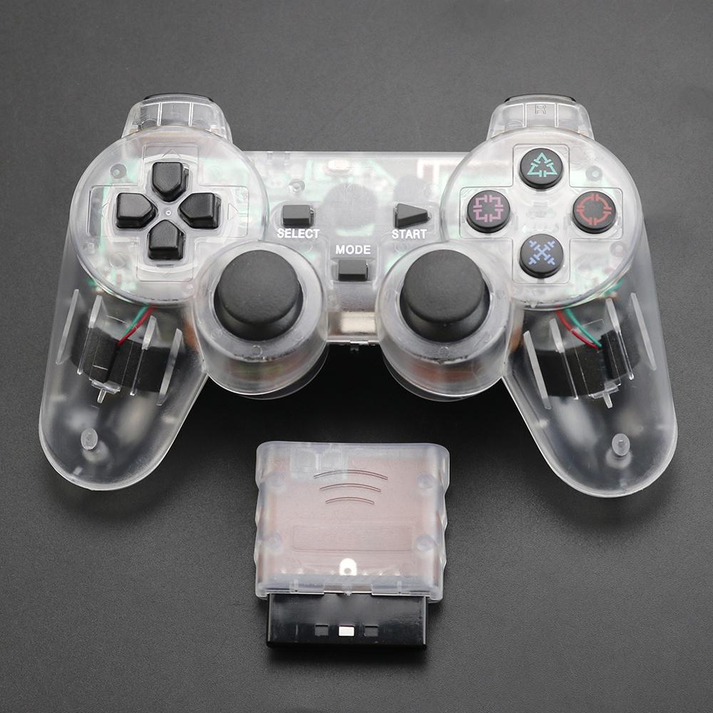 Беспроводной геймпад для консоли PS2 джойстик 2.4G двойной вибрации ударный джойстик USB игровой контроллер для ПК