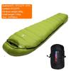 Outdoor Camping White Duck Down Sleeping Bag Ultralight Winter Autumn Adult Sleeping Bag Suitable For Travel, Hiking, Camping