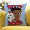 ANIME cute BBetty Boop World Various Sizes Square Pillow Case For Car Home Bedchamber Decor