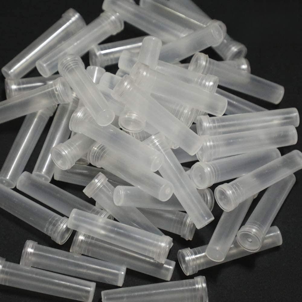 7.2cm transparent plastic water storage pipe fresh-keeping pipe for flowers with cover suitable for floral decoration
