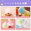 LITHON Cotton Candy Maker Special Stick That Allows You To Make Round Cotton Candy Easy for Anyone From Candy To Cotton Candy Can Be Folded and Stored