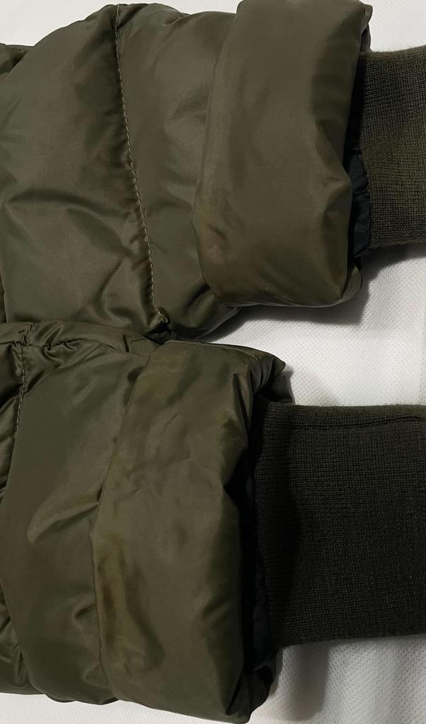 Подержанное Длинное пальто с капюшоном MONCLERПуховик Нейлон Женский