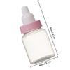 24Pcs Cute Feeder Shaped Candy Bottles Shower Favors Boxes Gender Reveal Party Supplies Plastic Candy Containers for Party