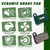 POZDOZ Ceramic Hydraulic Disc Brake Pads for SHIMANO A01S M06 M07 Road Bike MTB Cycling Brake Pads Wear-resistant Bike Parts