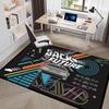 Back To The Future Long Rugs Cheaper Anti-slip Modern Living Room Balcony Printed Bedside Area Rugs
