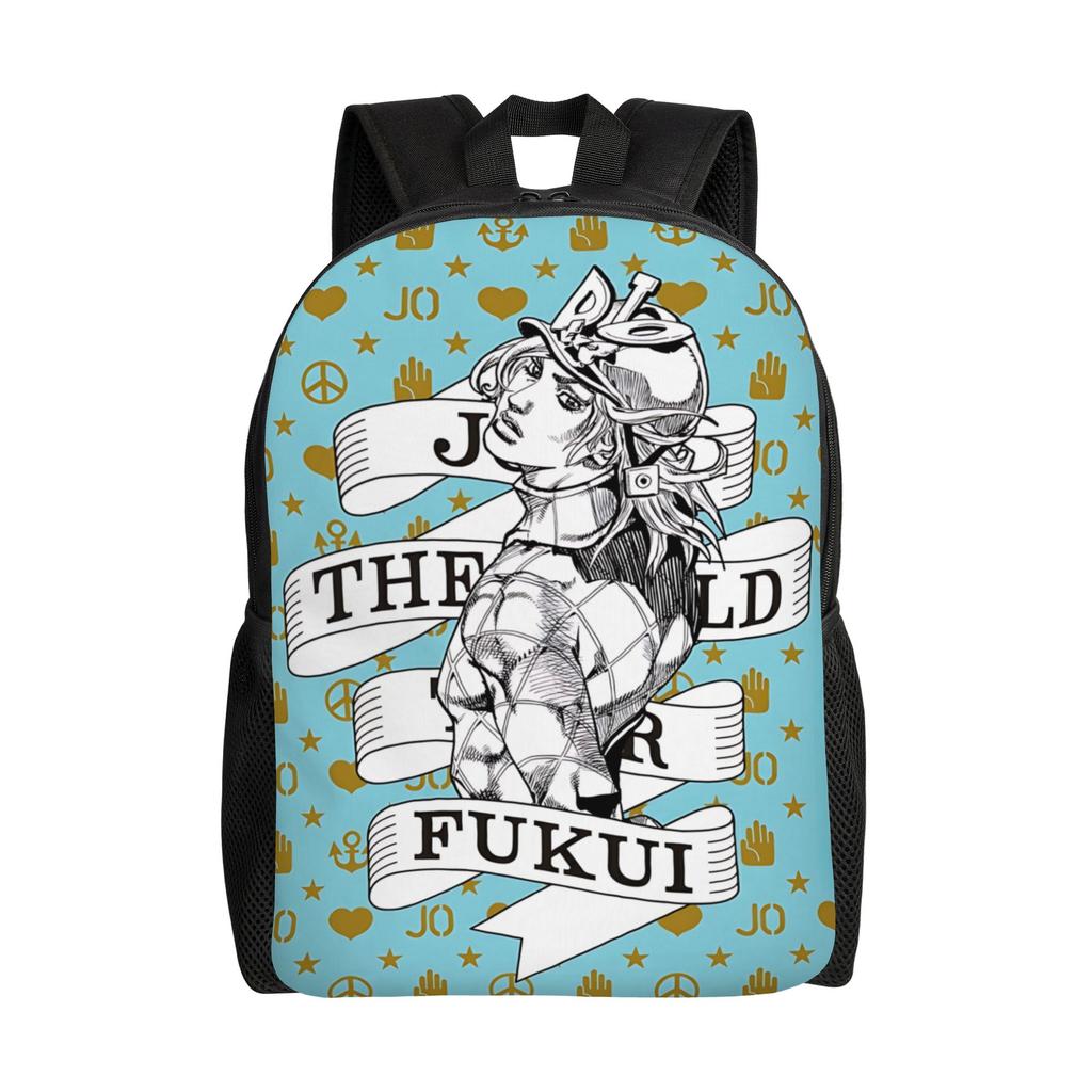 Рюкзак Jojo's Bizarre Adventure World ita-сумка JOJO аниме mochila Двойного назначения Школьный Большая вместимость Rucksack