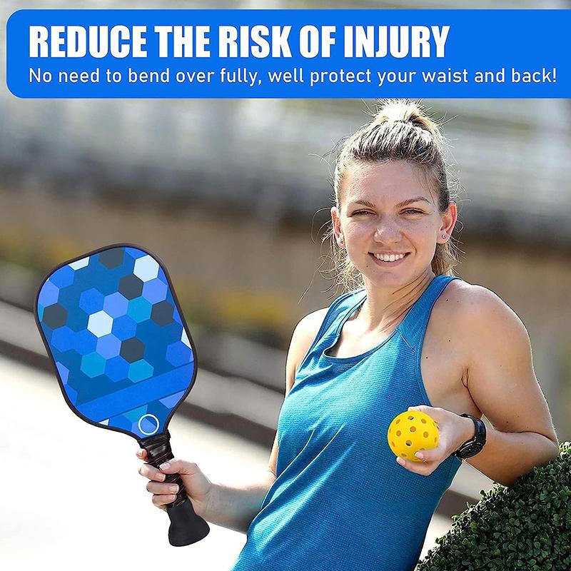 1шт силиконовый верх для извлечения мяча Pickleball, подходит для всех стандартных ракеток Pickleball, легко крепится к ракеткам Pickleball