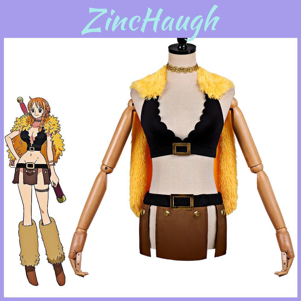 One Piece Nami Cosplay Attire With Street Style Design For Anime Fans And Role Play
