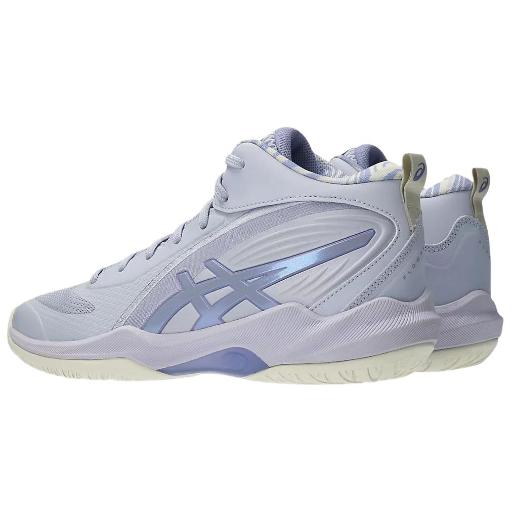 Asics Flowrush Комфортная Мягкая Поддержка Баскетбольные Кроссовки Унисекс Кеды Сиреневый 1063A122-400