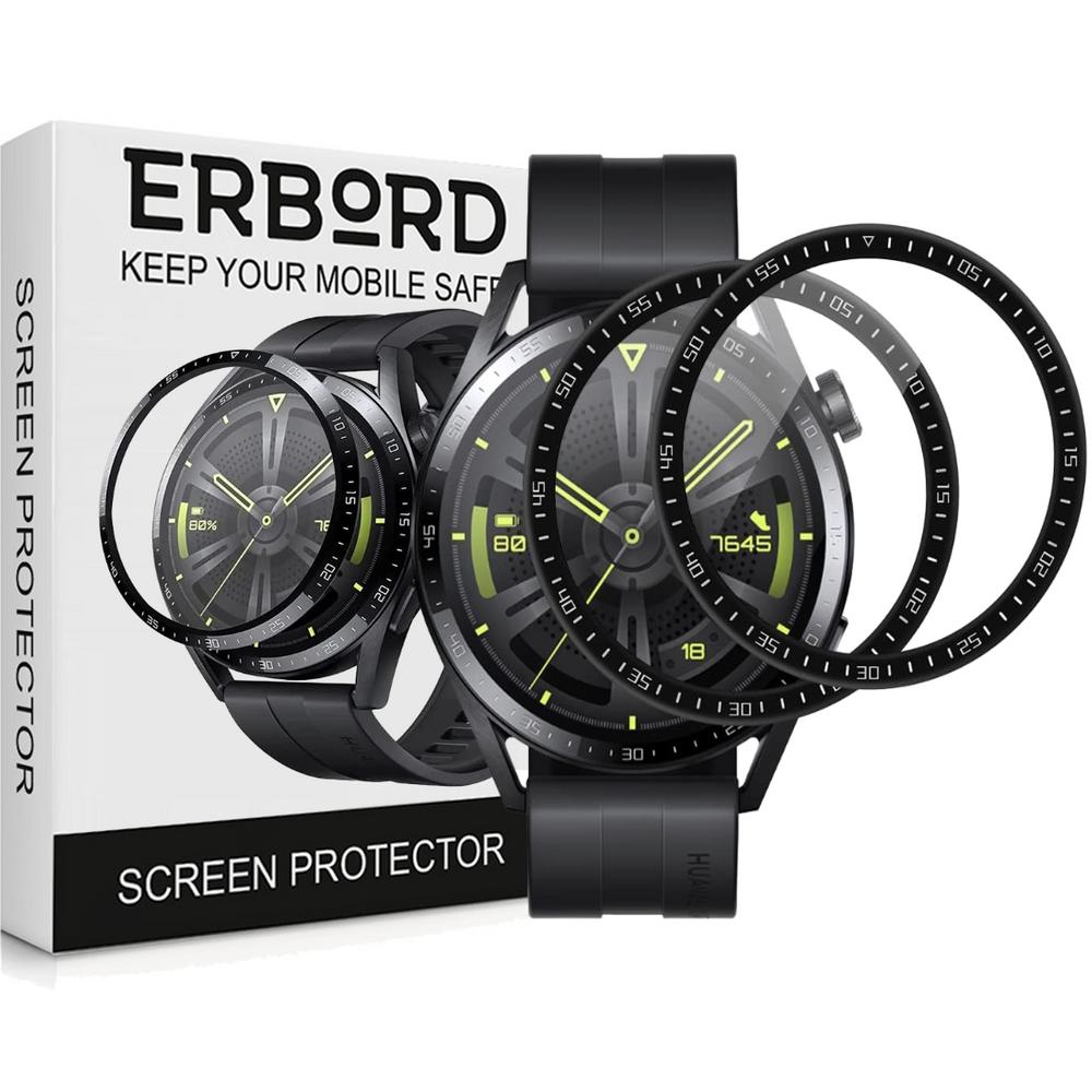2x ERBORD Hybrid Glass for Huawei Watch GT 3 46mm