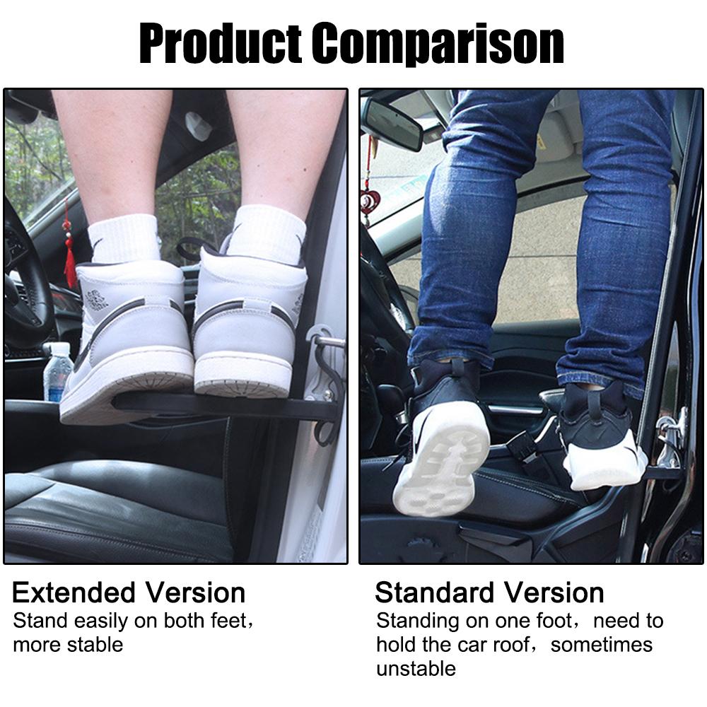 Расширенная подножка для двери автомобиля, складная вспомогательная педаль для ног, педаль для доступа к багажнику на крыше автомобиля, аварийный стеклобой, многофункциональный крюк-защелка