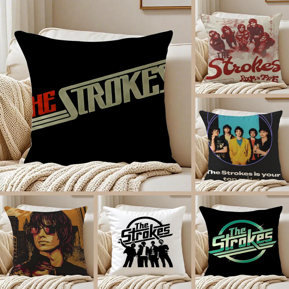 Музыка Инди-рок The SStrokes Наволочка Подушка Антипылевой клещ Гостиная Диван Декор Подушка Комната