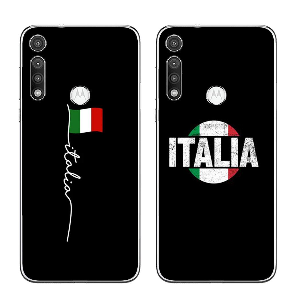 Чехол для телефона с национальным флагом Италии Italia для Motorola Moto G13 G14 G53 G54 G62 G72 G82 G84 E13 E20 G42 G32 G23 G22 Мягкий чехол