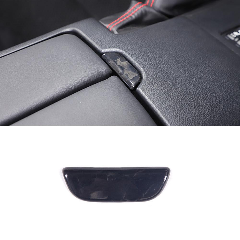 Крышка переключателя коробки подлокотника автомобиля в стиле углеродного волокна подходит для Toyota 86/Subaru BRZ 2022 Авто Интерьер