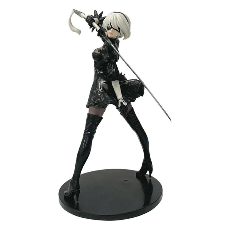 Фигурка из ПВХ Nier Automata YoRHa № 2 Тип B с шарнирным дизайном для коллекционеров