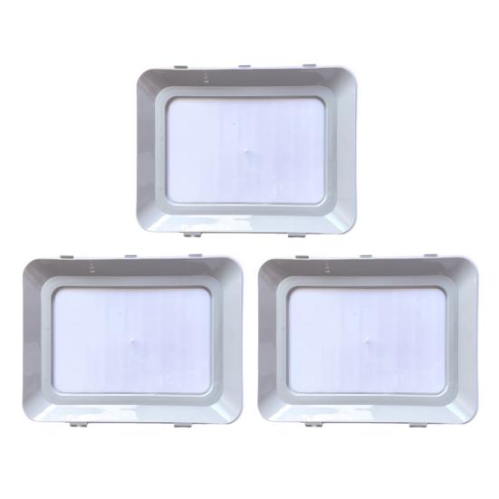 Лоток для хранения продуктов питания, многоразовые штабелируемые контейнеры для хранения продуктов, герметичные лотки для хранения фруктов в холодильнике