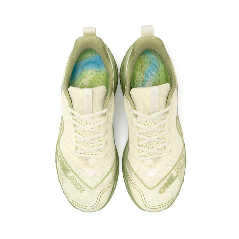 onemix O-Resilio CreamMix Дорожные кроссовки Легкие амортизирующие мужские тренировочные кроссовки на длинные дистанции