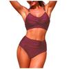 Сексуальные бикини Купальники Push Up Женские Летние Купальные костюмы Для женщин Пляжная одежда Купальники Высокая талия Комплект Танкини Для бассейна