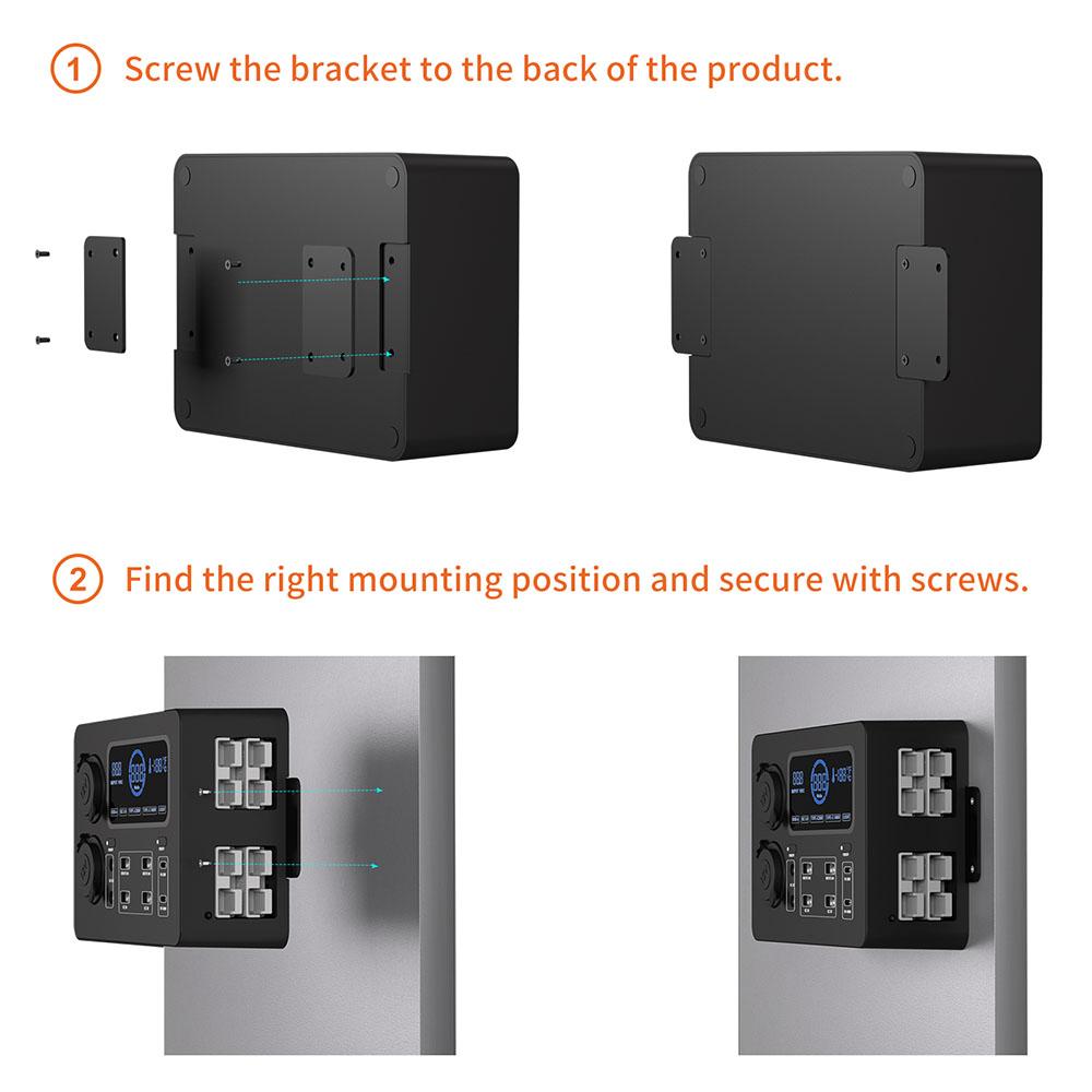 12 В ЖК-дисплей для украшения дома, блок питания со светодиодной подсветкой, мини-блок питания, портативный центр управления мощностью 100 Вт для автофургонов, внедорожников, лодок