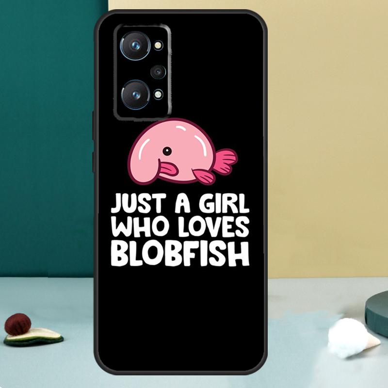 Милый рыбо-капля Для Realme 11 10 12 13 14 Pro Plus GT 7 6 5 Pro GT 6T C67 C61 C53 C51 C21Y C25S C75 C55 Чехол