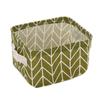 Linen Desktop Storage Basket Sundries Toy Storage Box Laundry Basket Underwear Cosmetic Organizer Office Stationery Organizer