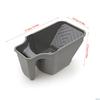 Wall Painting Easy-Grip Painting Bucket PP Large Capacity Handheld Paint Cup Grey Durable Holding Paint Cup Decorating