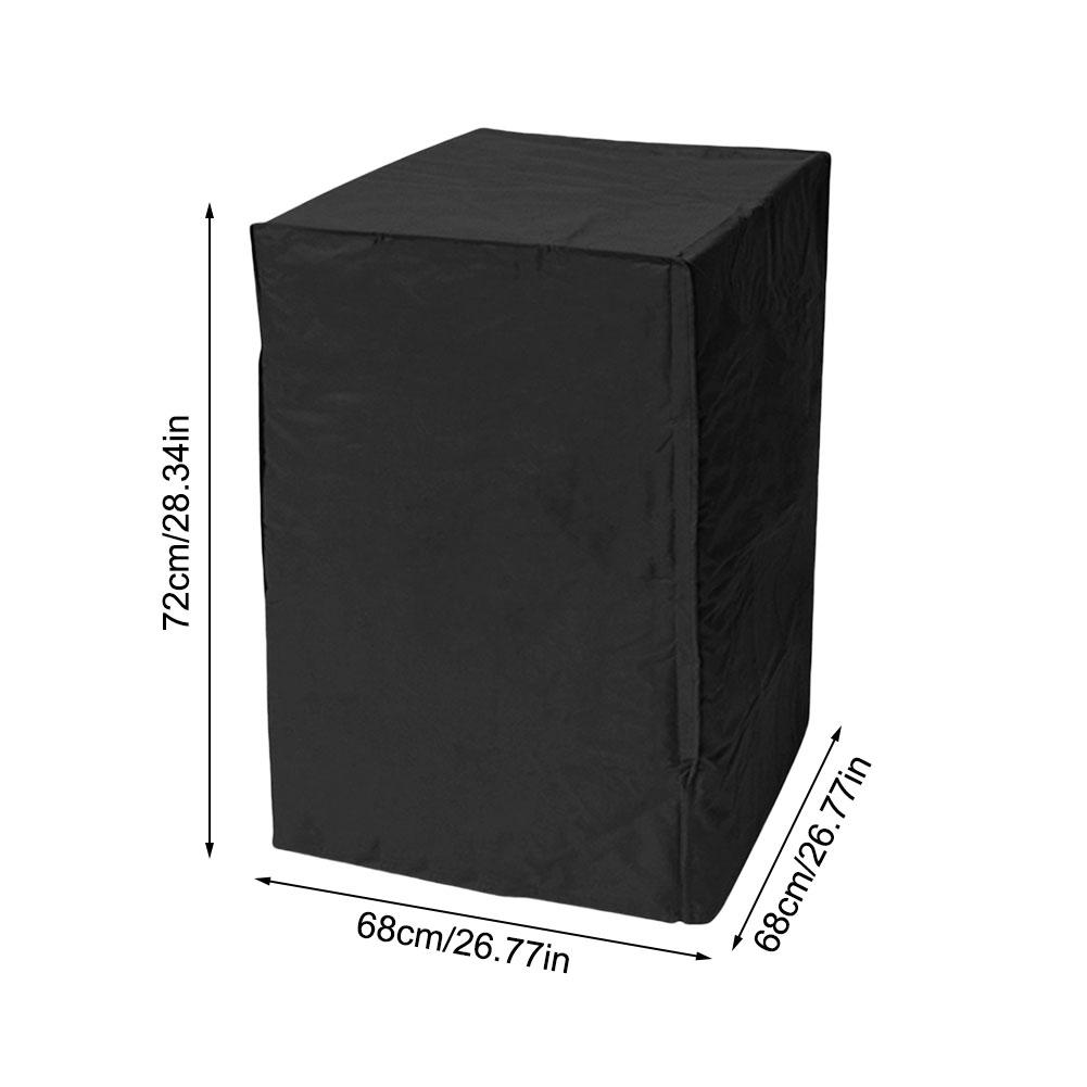 Чехол от пыли для штабелируемых стульев Защитник уличной мебели Универсальный чехол для штабелируемых уличных стульев Ветрозащитный для уличного дивана, кресла