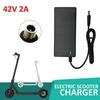 42V DC 2.1*5.5mm Power Adapter Lithium Battery Charger Replaceable Plug Power Charger AC100-240V Plug Power Adapters