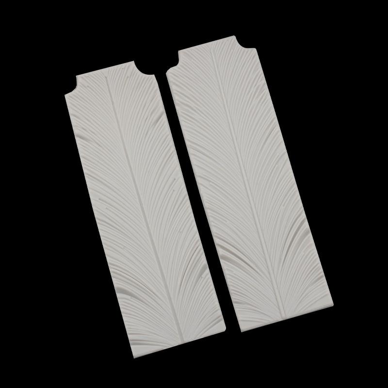 2 шт./набор DIY силиконовые формы в виде перьев лебедя для выпечки, инструменты для украшения торта, помадка, форма для пудинга, шоколадная форма