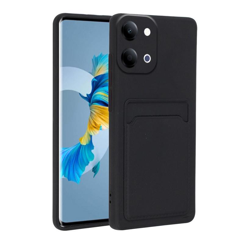 Чехол для VIVO IQOO Z11 Lite с карманом для карт, держателем из силикона, кошелек-чехол для телефона vivo iqoo Z11 Lite