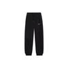 Solid Color Drawstring Joggers Men Bottoms Black AKLSC65-1