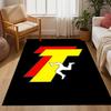 Isle Of Man Tt Race Themed Anti-Slip Rugs - Polyester Home Decor, Suitable for Bedrooms, Living Rooms, Doorways, Studios, and Decorations