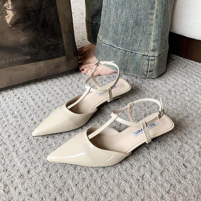 Женские сандалии 2025 Лето Повседневные Мягкая подошва Клиновидный каблук Модные Сандалии с открытым носком Однотонные Легкие Уличные Шлепанцы для ходьбы