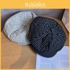 Color Solid Stripes Eight Panel Hat Breathability Women Casual Summer Outfits