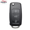 Откидная крышка корпуса автомобильного ключа Брелок для Vw Passat Golf Mk6 Polo Caddy Tiguan Beetle Skoda Octavia Seat Модифицированный лезвие Hu66 202Ad