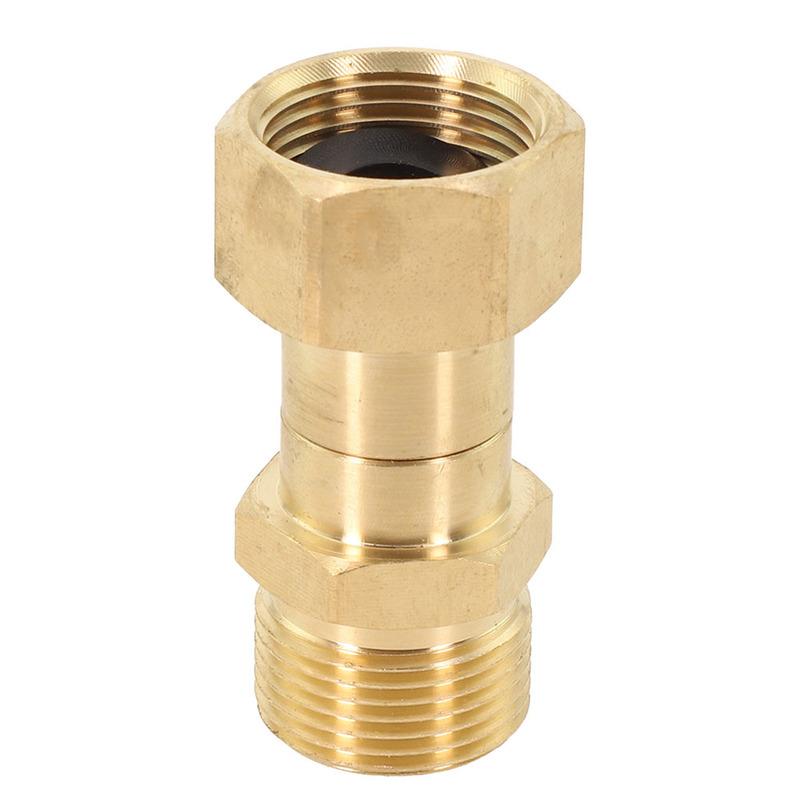 High Pressure Hose M22 14mm Copper Swivel Fitting 360-Degree Design Brass Material Direct tallation High Universality Fitment