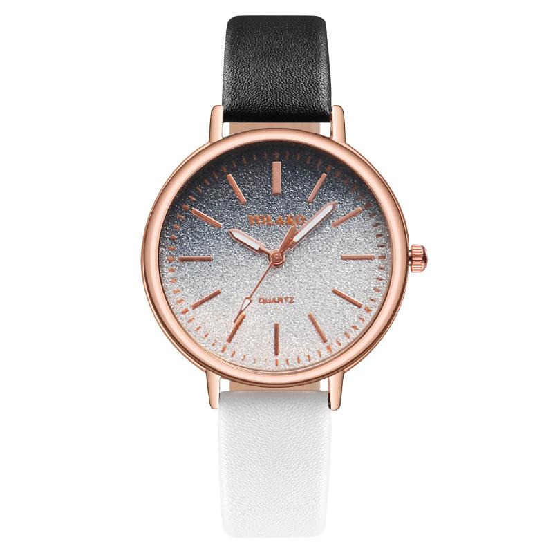 JYL Children's Watch Fashion Cartoon Colorful Leather Strap