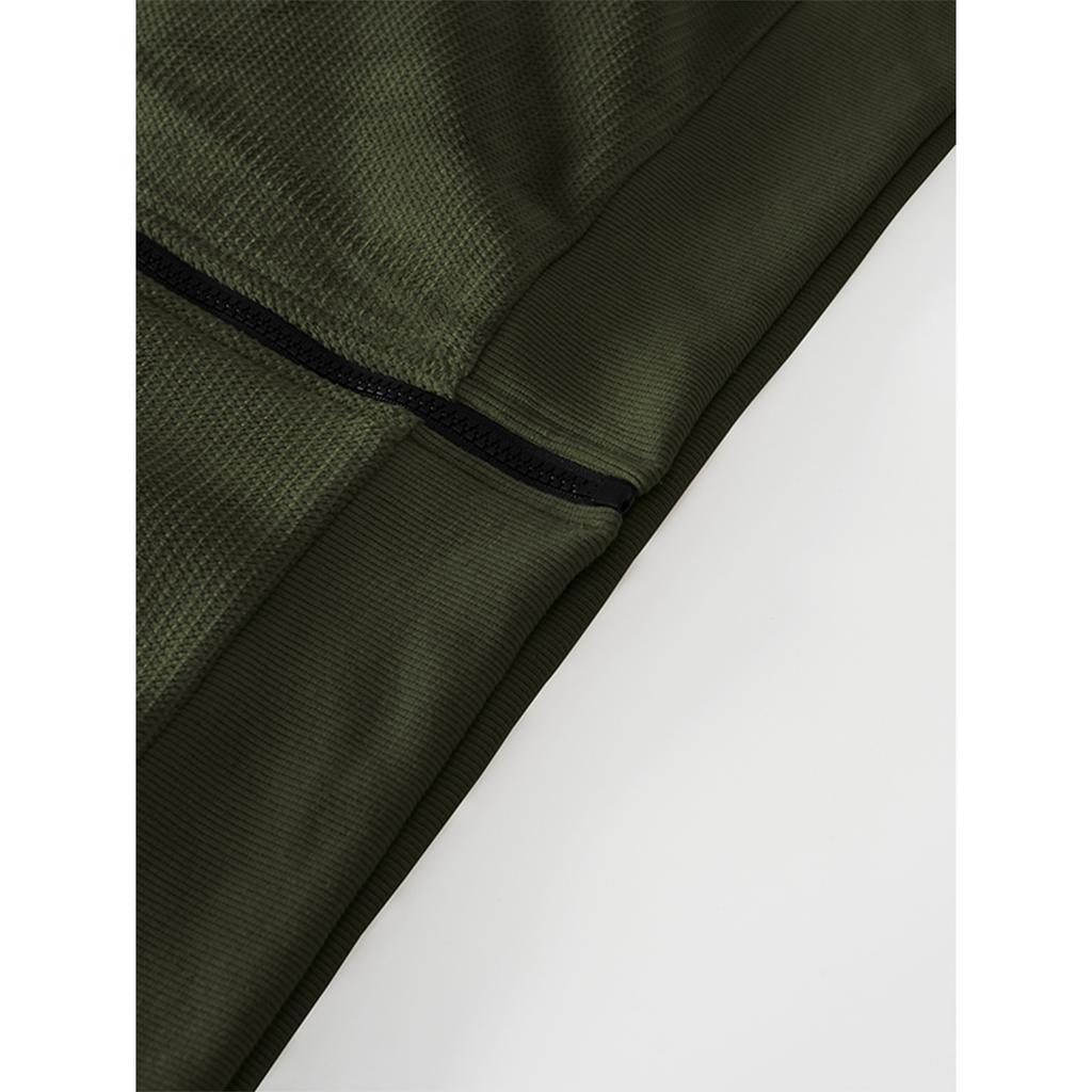 Men'S Winter Zipper Hooded Fleece Sweatshirt With Patch Pocket Casual Jacket