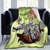 1pc,"Home Decorative Blanket Perfect for Sofa, Bedroom, Living Room, Travel