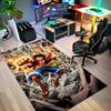 One Piece Luffy Home Large Area Rug Carpet Non Slip Washable Floor Mat Gamer Room Bedroom Decor.