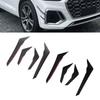 Car Front Bumper Side Spoiler Aerodynamic Left Right Front Bumper Side Air Vent Trim Fin Decor For FY S-line 2025-2025