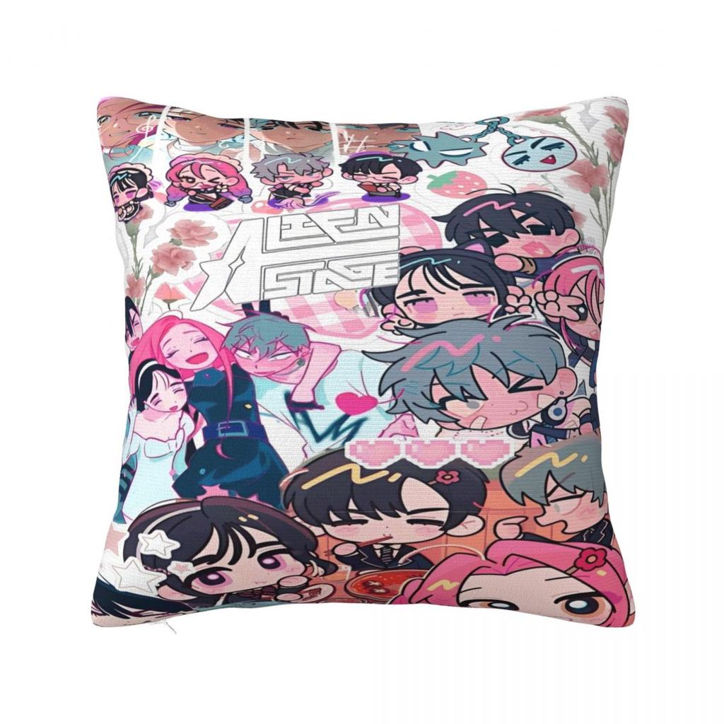 Alien Stage Anime Pillowcase Polyester Cushion Cover Gift Luka Ivan Till Mizi Pillow Case Cover Home Square 40X40Cm