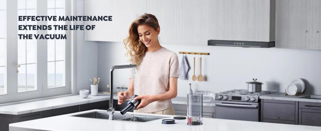 Buture VC70 Vacuum Cordless Handheld 38KPA High Suction Power 450W Motor Smart Home Cleaning LED Touch Screen Vacuum Cleaner