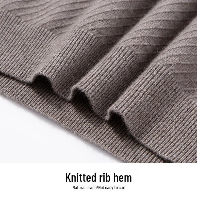 Hodo Men's Luxury Wool & Cashmere Blend Polo Sweater