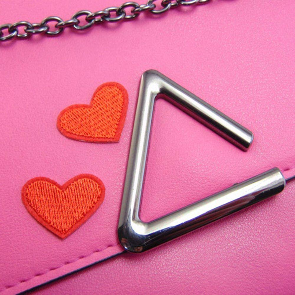 20pcs/lot Iron On Love Heart Patches Badge Appliques Clothes Sticker