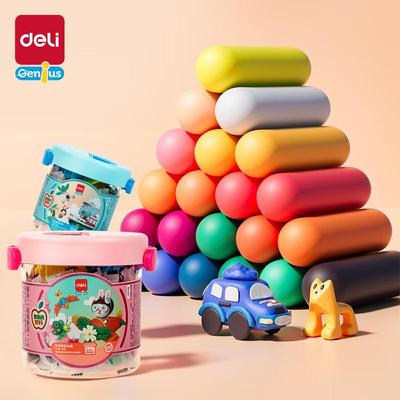 Deli Набор из 24 цветов пищевого пластилина